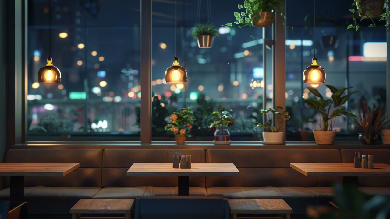 ⭐늦은 밤 작업할 때 틀어두기 좋은 카페 음악 ☕ 리듬 있는 Late Night Cozy Cafe BGM
