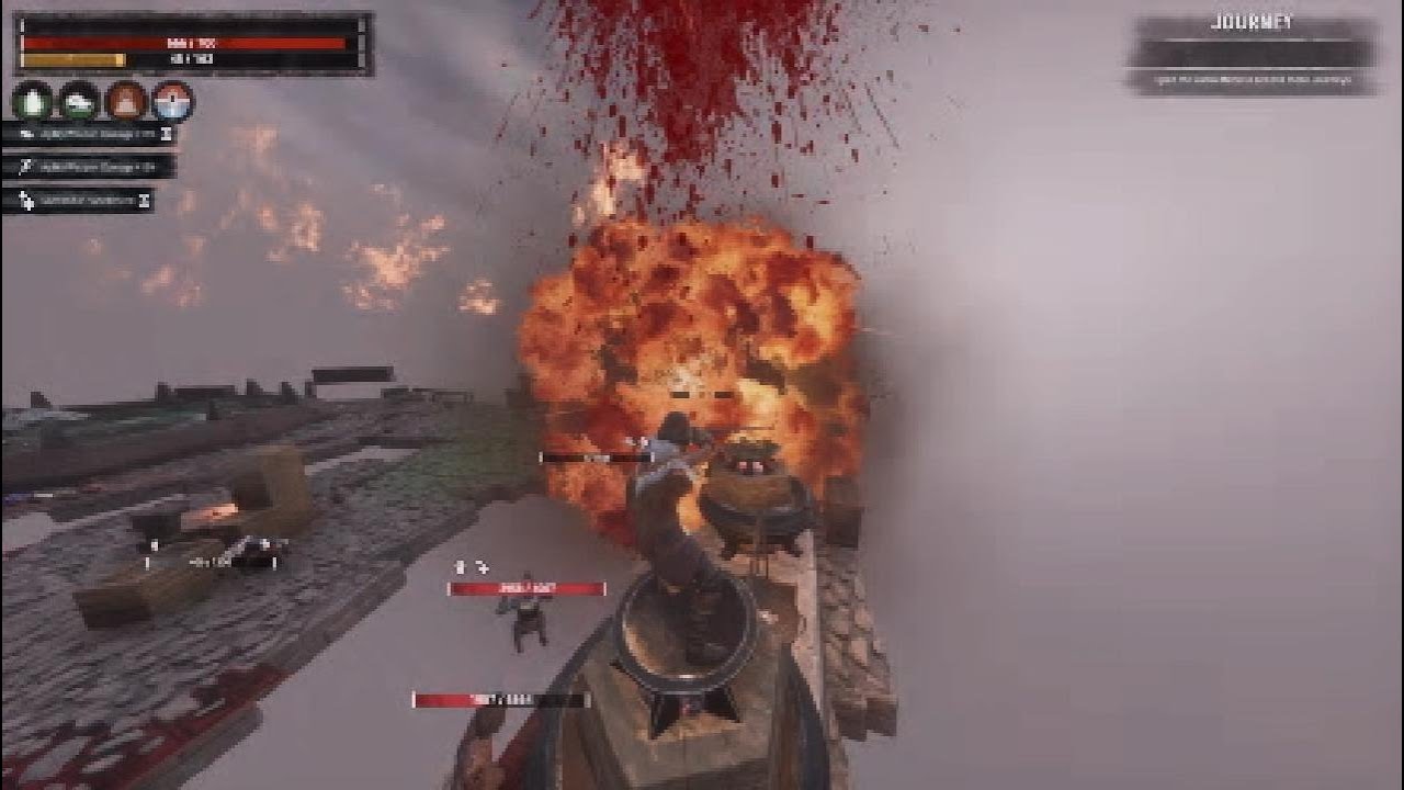Conan Exiles - Raiding a cheating Clans Skybase