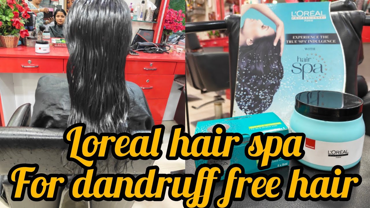 Dazzler Hair & Beauty Hub is live : Loreal hair spa for dandruff