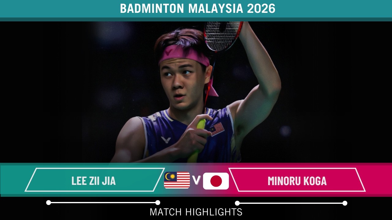 Lee Zii Jia vs Minoru Koga Swiss Open 2026– R32