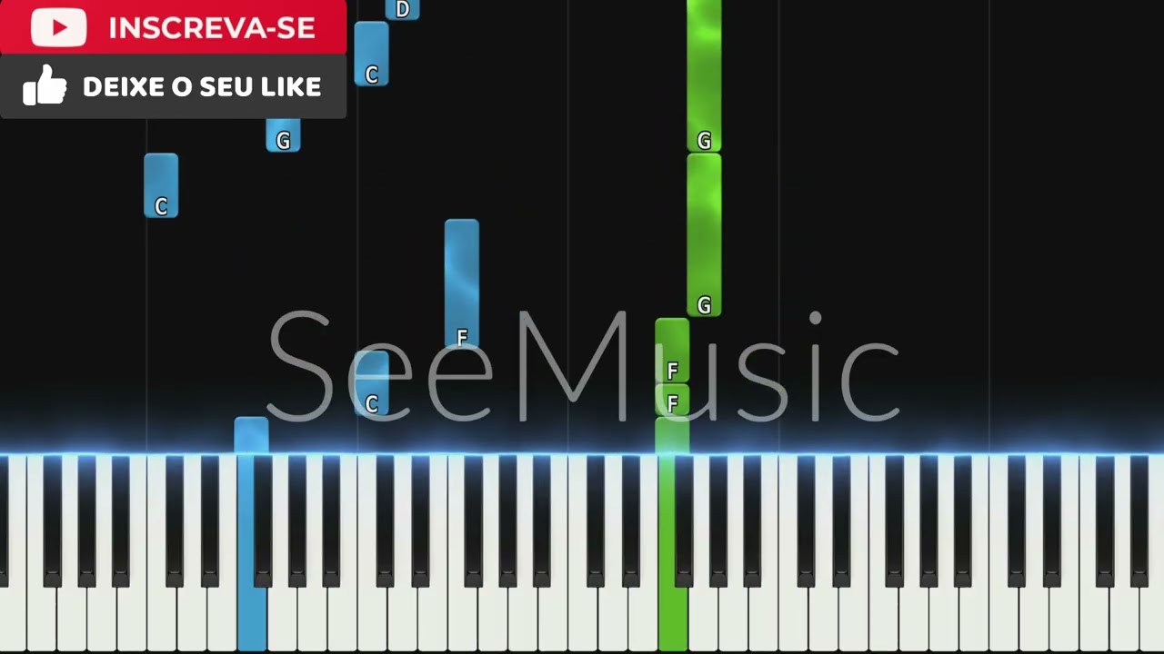 Há Um Lugar (Heloisa Rocha) | Piano Tutorial + Partitura