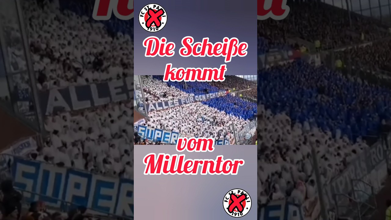Die Schei&szlig;e kommt vom Millerntor #shorts #stpauli #fangesang