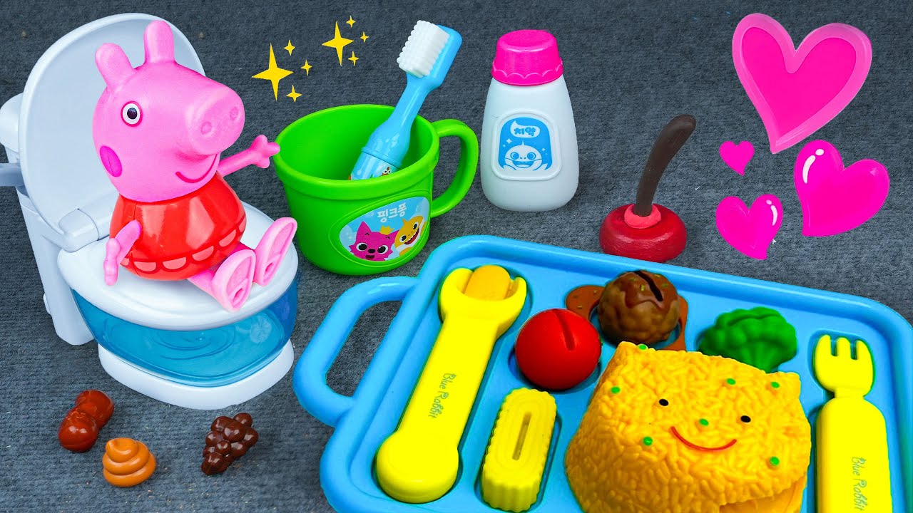 60 Minutes Ultimate Cooking Toys Playset, Satisfying Unboxing Pink Pig Kitchen ASMR | Tina Review