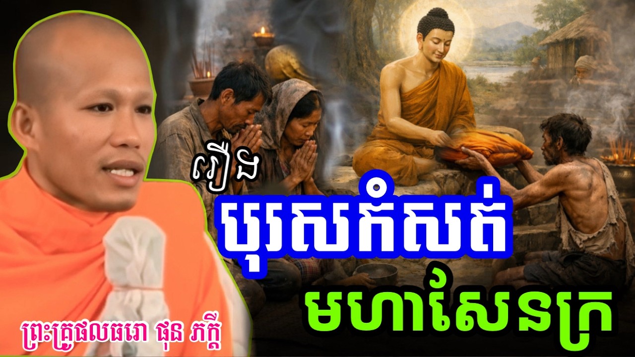 រឿង បុរសកំសត់ មហាក្រ សម័យព្រះ- ព្រះគ្រូធម្មាចារ្យ ផលធរោ ផុន ភក្តី /Phun Pheakdey2025