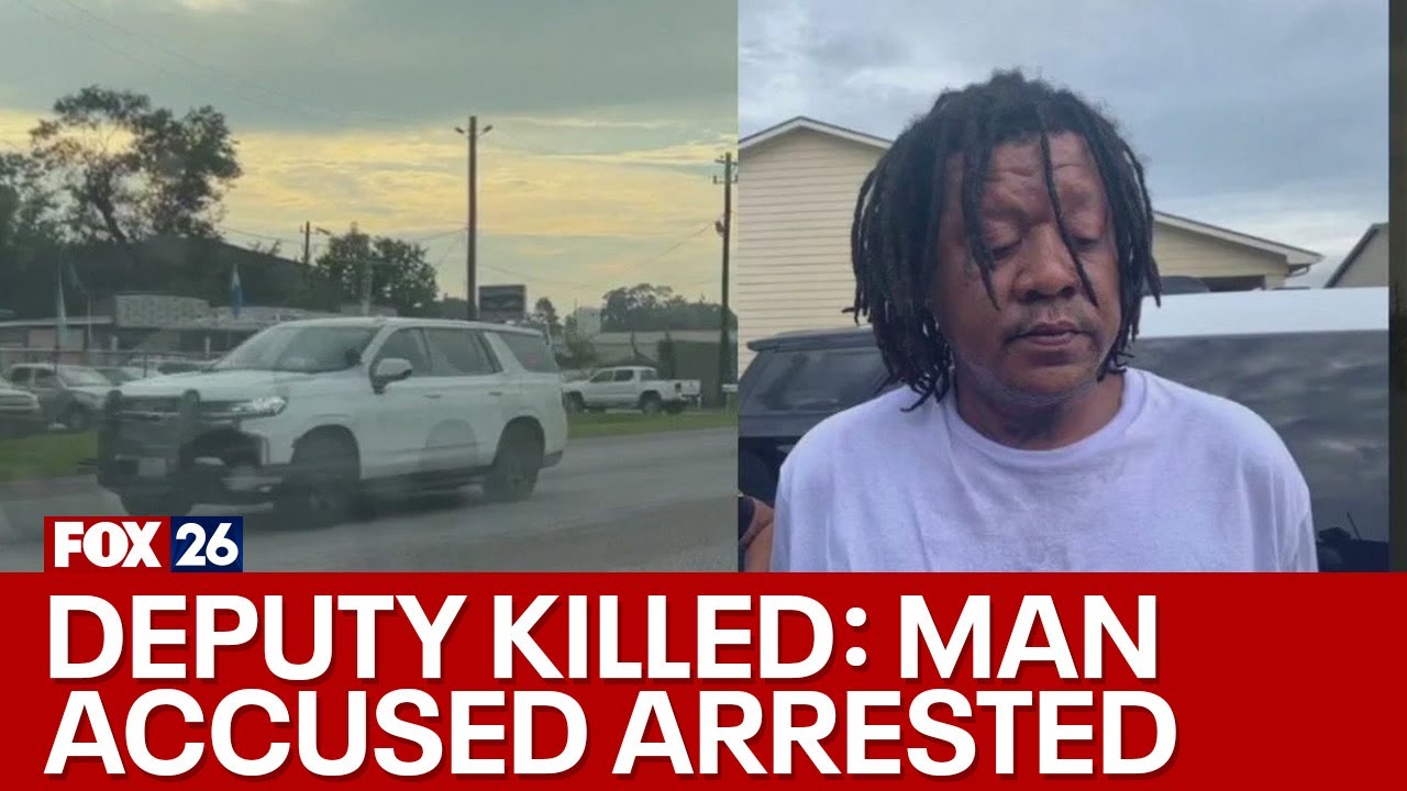 Harris County deputy killed: Suspect accused of shooting arrested
