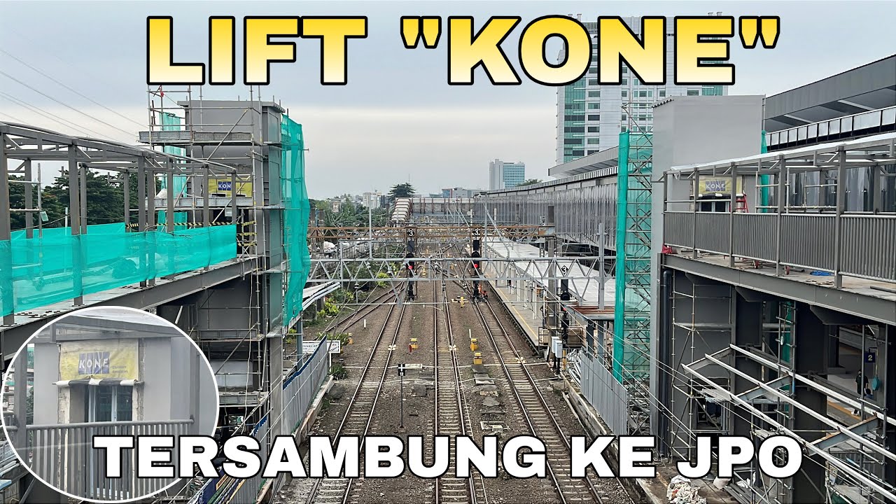 Update Pekerjaan Penyempurnaan Peningkatan Stasiun Tanah Abang Tahap 1 (7 Februari 2026) 
