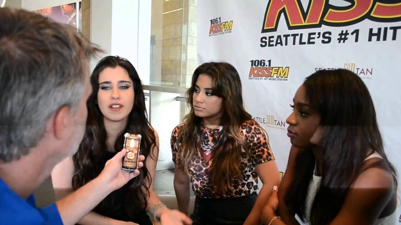 (HD) Fifth Harmony Backstage Interview (106.1 KISS FM Seattle)