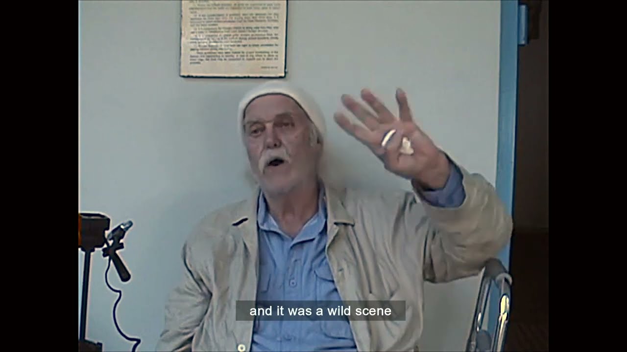 Ram Dass in Kainchi Ashram in India 2004.