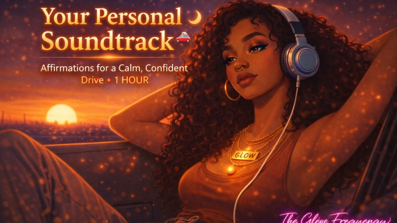 Your Personal Soundtrack 🌙🚗  Affirmations for a Calm, Confident Drive 1 HOUR