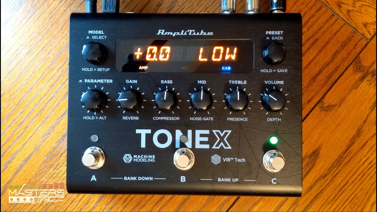 Педаль Tonex: совет №1 для достижения наилучшего тона — настройка входного сигнала