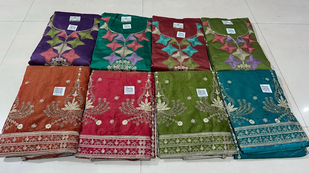 🌹हैवी फैंसी पार्टी वियर सूट आ गए बहनो के लिए Sanojfashionhub par Vill kojinda 🌹☎️9460042753