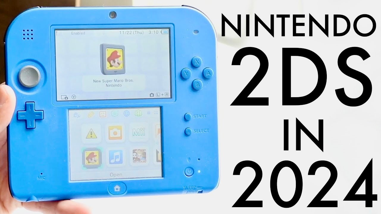 Nintendo 2DS в 2024 году! (Всё ещё стоит купить?) (Обзор)