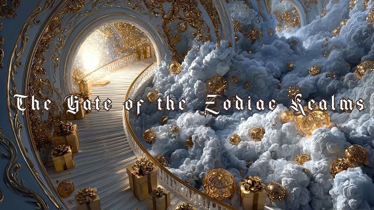 Celestial Fantasy: The Gate of the Zodiac Realms | Relaxing Fantasy Art & Music