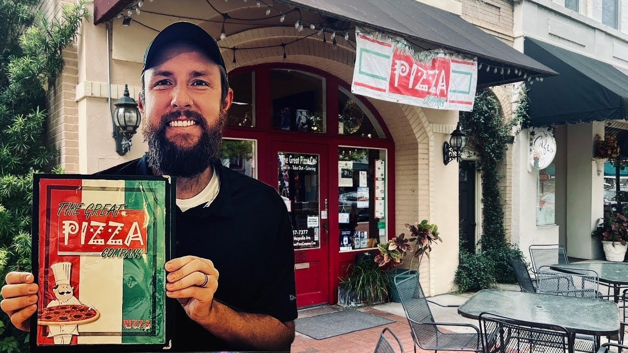 Лучшая пицца в Центральной Флориде | Пообедайте в The Great Pizza Company в Юстисе, Флорида | Обз...