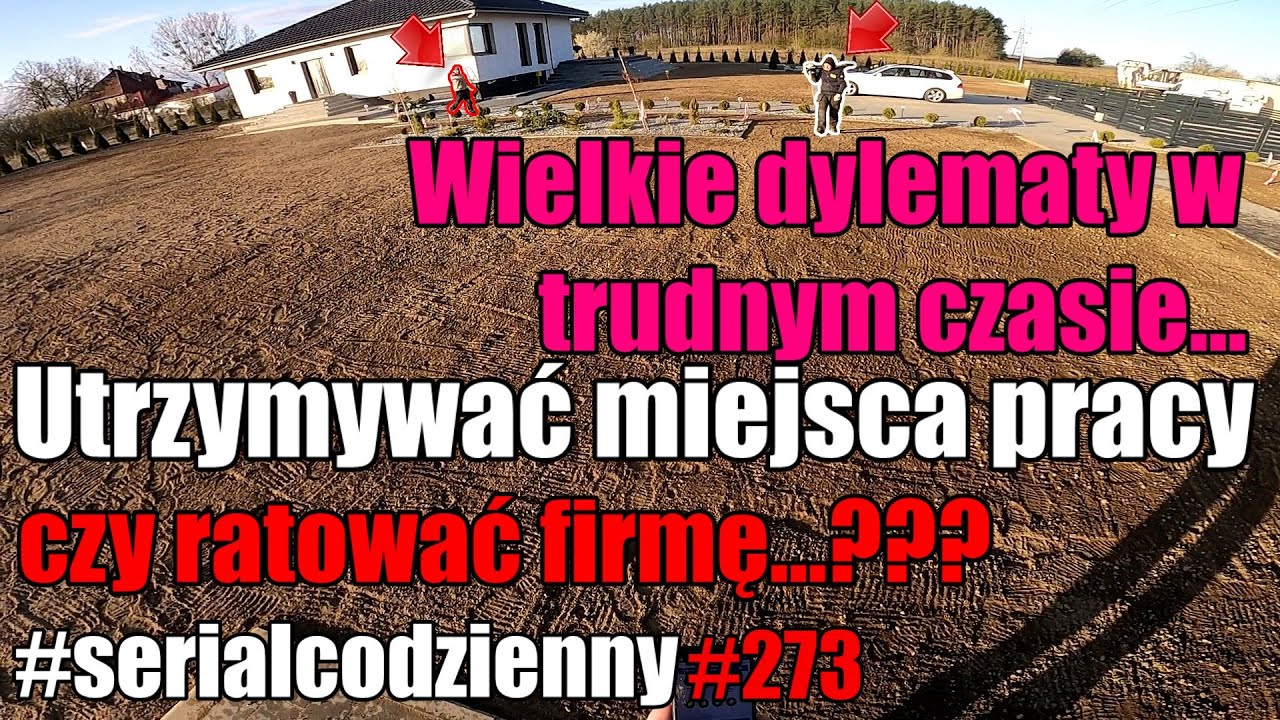 Wielkie dylematy w trudnych czasie.. Utrzymywać miejsca pracy czy ratować firmę...? #serialcodzienny