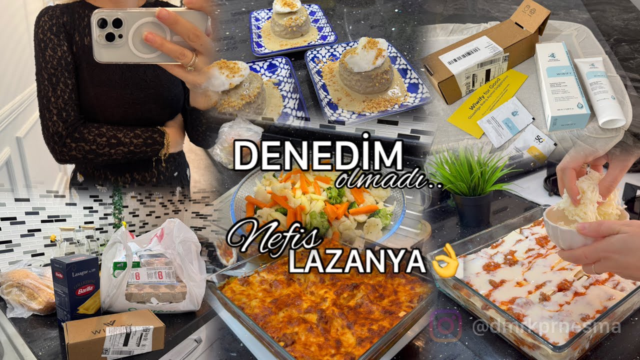 3’er 3’er ALDILAR KOLİSİ 100 tl/LAZANYA YAPALIM👌YENİ ÜRÜN WİWİFY NEMLENDİRİCİ-DUYUNCA TATLI GETİRDİ🥰