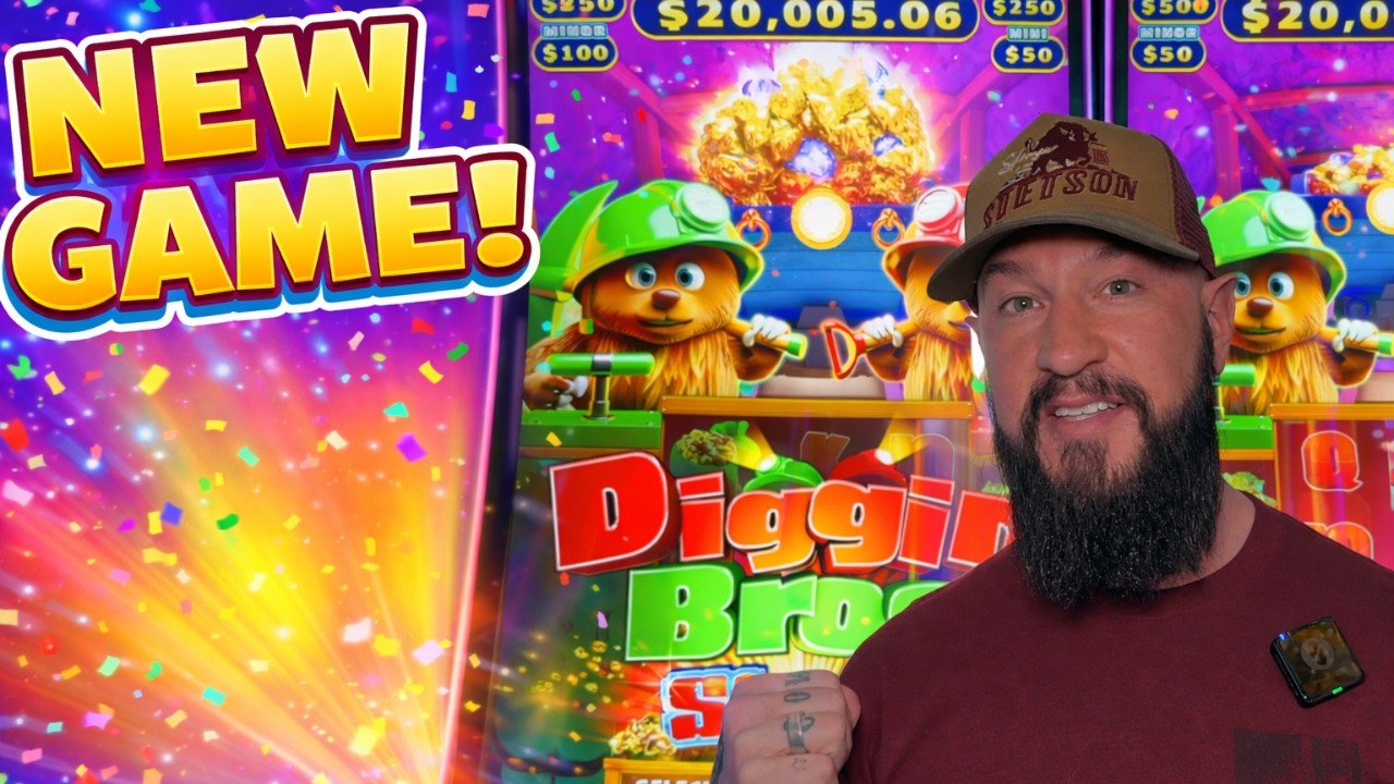 Low Rolling on the Diggin Bros game! 🎰