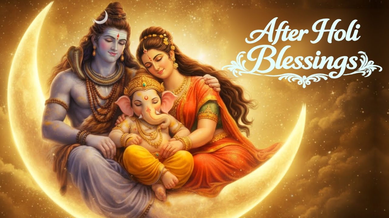 🚨 Don’t Skip This After Holi Message From Shiv Parvati Ganesh 🔱 This Video Is Sending You a Sign