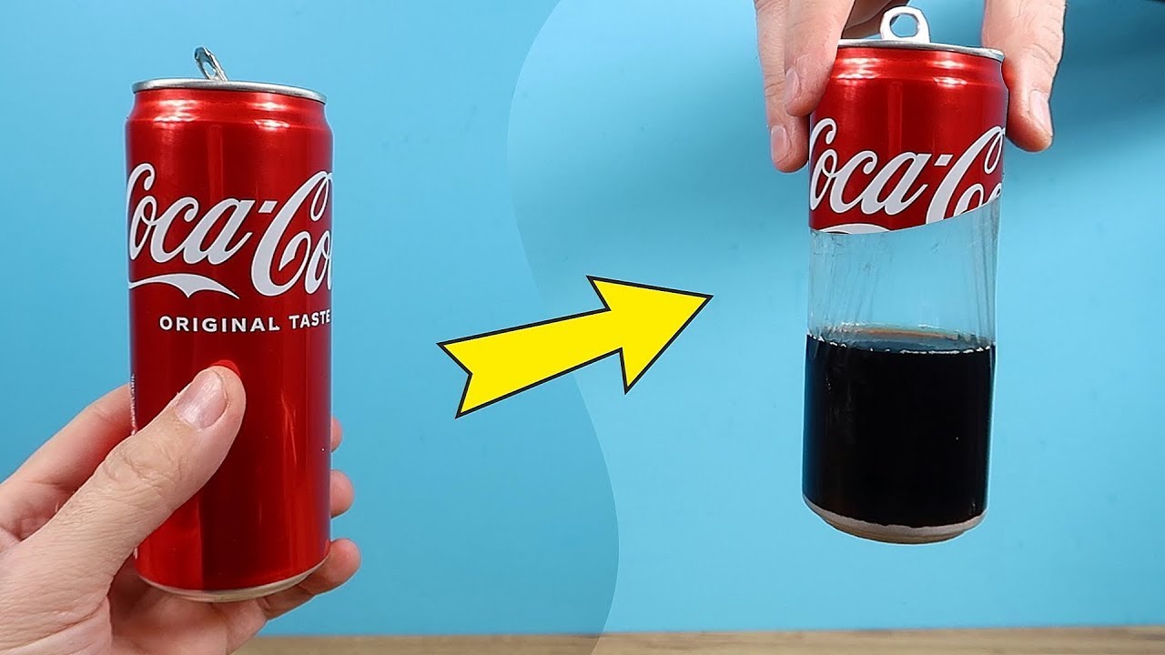 ¡EXPERIMENTOS ASOMBROSOS con una LATA DE COCA COLA!