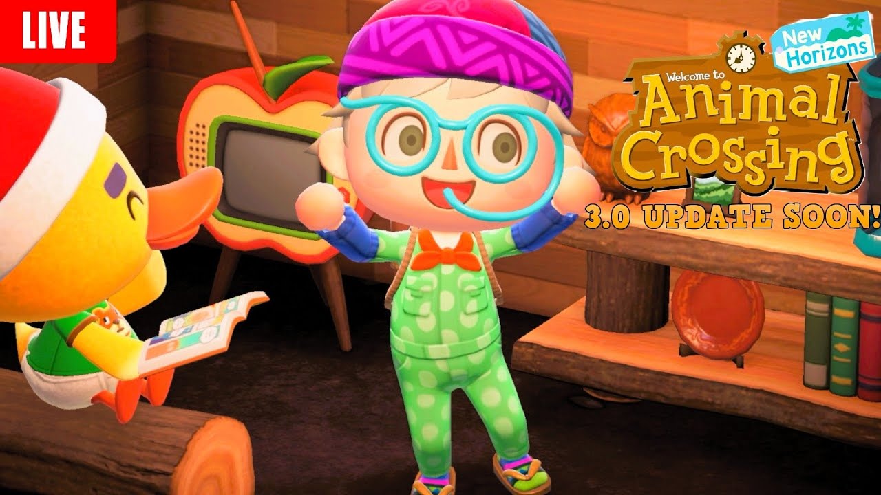 3.0 Update SOON! Animal Crossing New Horizons Winter Island PREP (ACNH  Episode #20) 🦁✌️