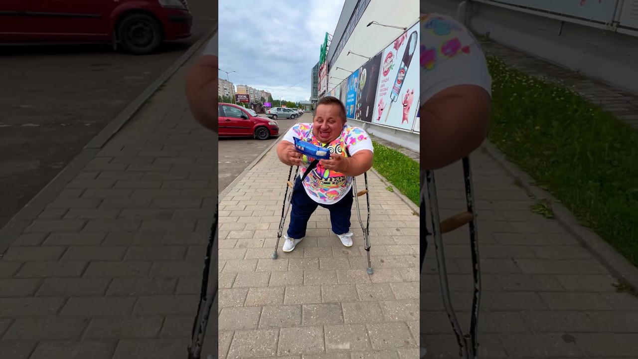 Pleased the disabled person! #shorts