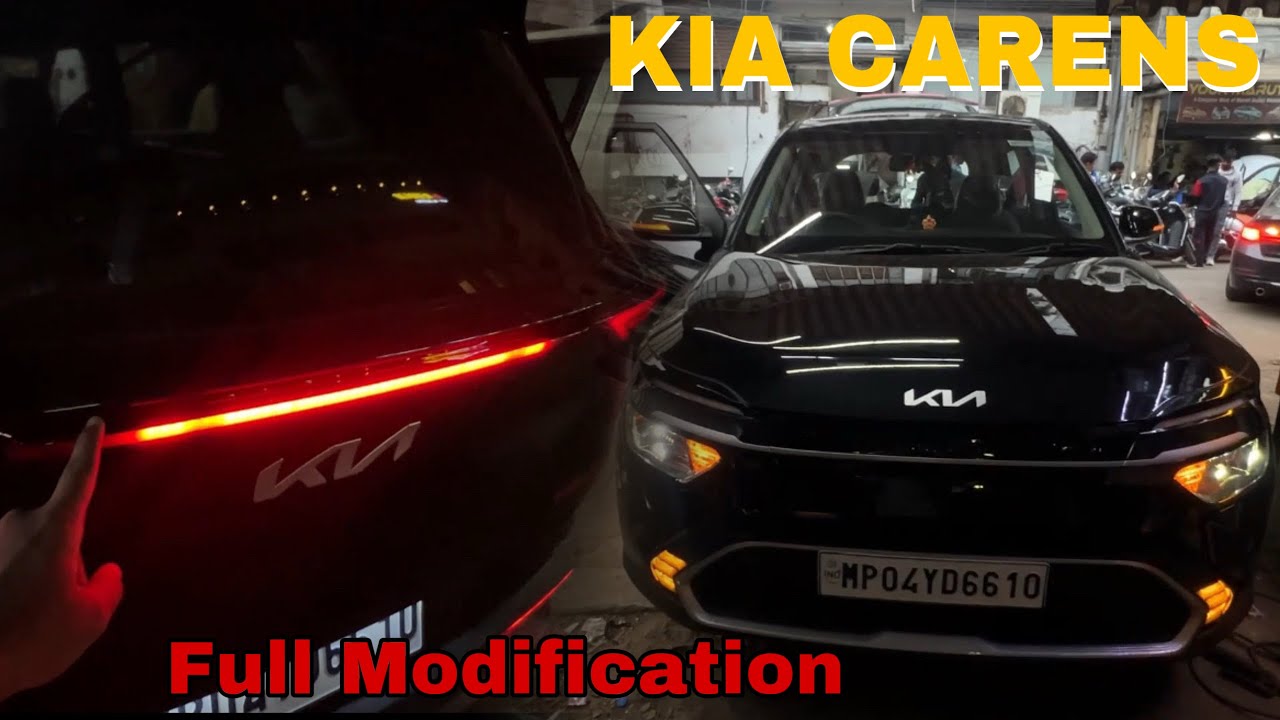 Kia carens | connecting light | OEM foglamps |socket to socket | full modification | first in bhopal
