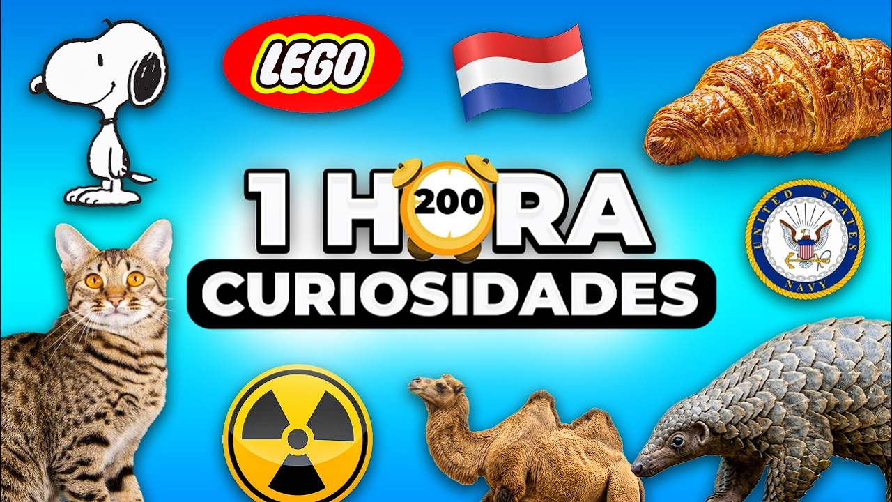 1 HORA de DATOS y CURIOSIDADES INCRE&Iacute;BLES Y FASCINANTES que NO SAB&Iacute;AS 😲