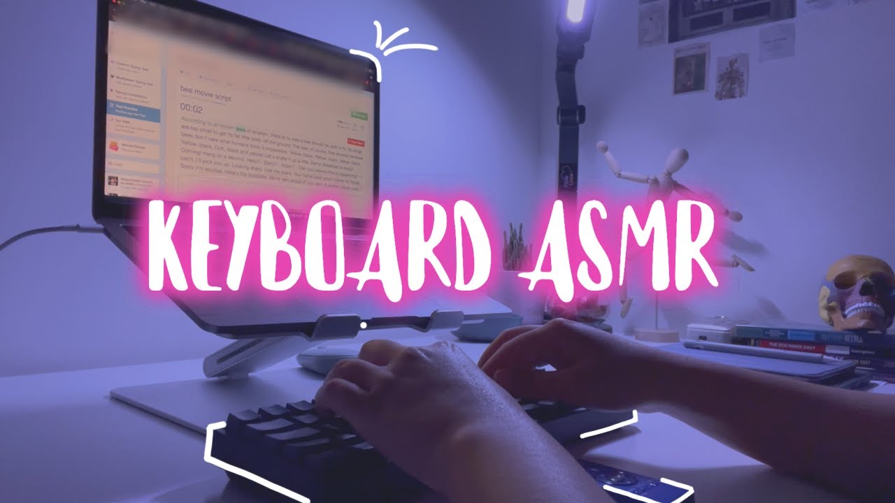 thocky keyboard asmr so good you're basically the one typing 🧸