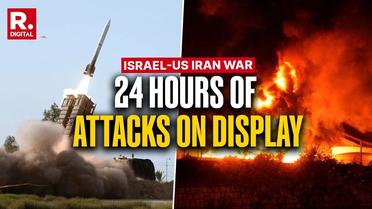 Israel-US Iran War: IDF Bombs Iran's Residential Buildings While Iraqi Planes Blown To Bits | On Cam