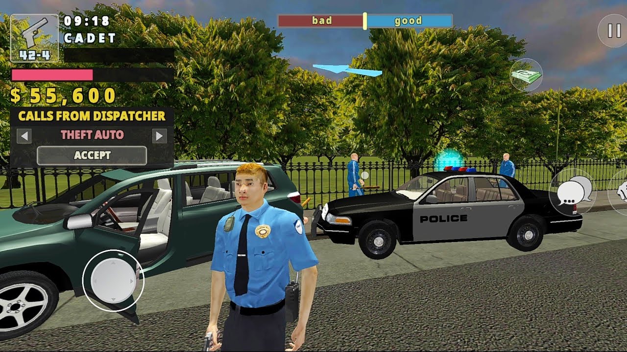 Policeman Chase Dangerous Cars - Police Cop Simulator #1 - Android Gameplay