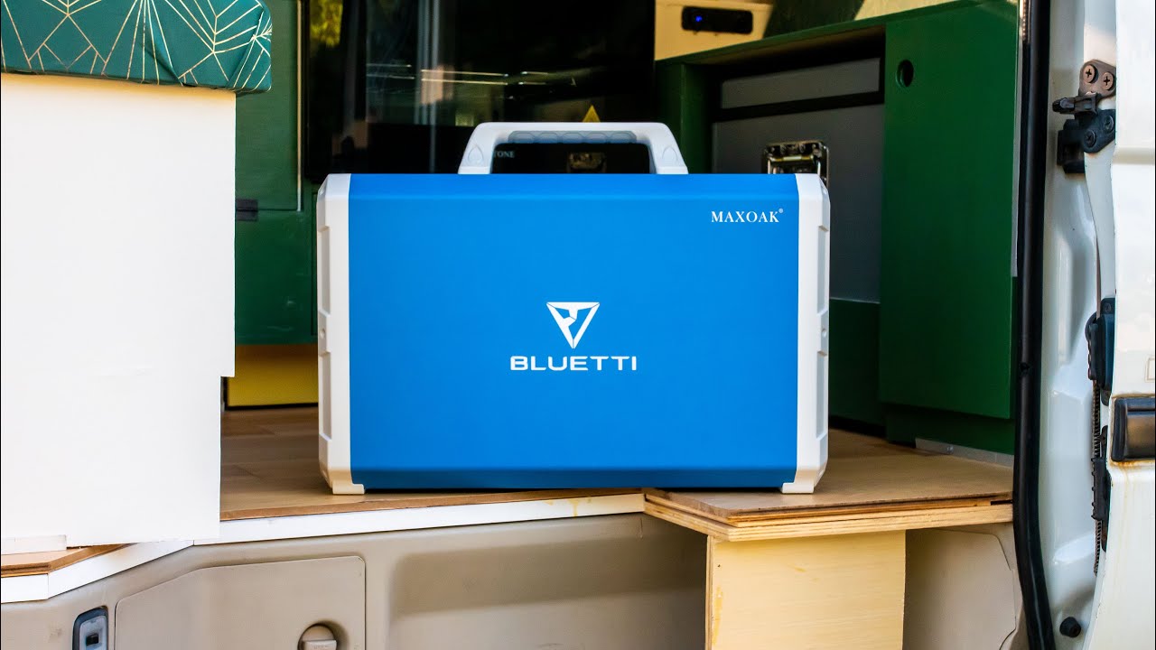 SOLAR POWER PLANS Toyota 4x4 Camper Van Build | Maxoak Bluetti EB240 First Impressions