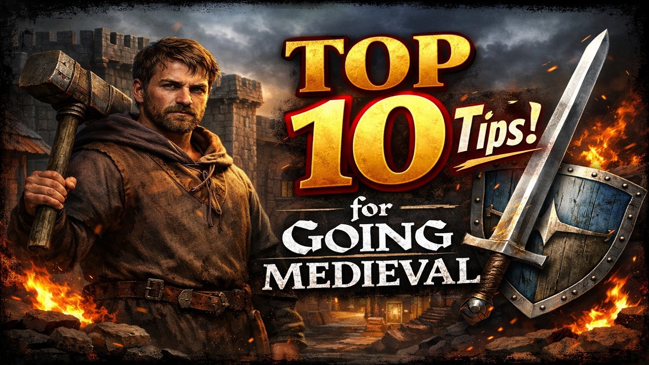 Топ-10 советов по игре Going Medieval Full Release, которые вам ОБЯЗАТЕЛЬНО нужно знать!