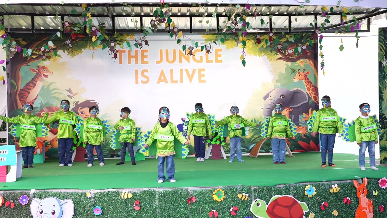 Learning About the Peacock Family | The Jungle is Alive