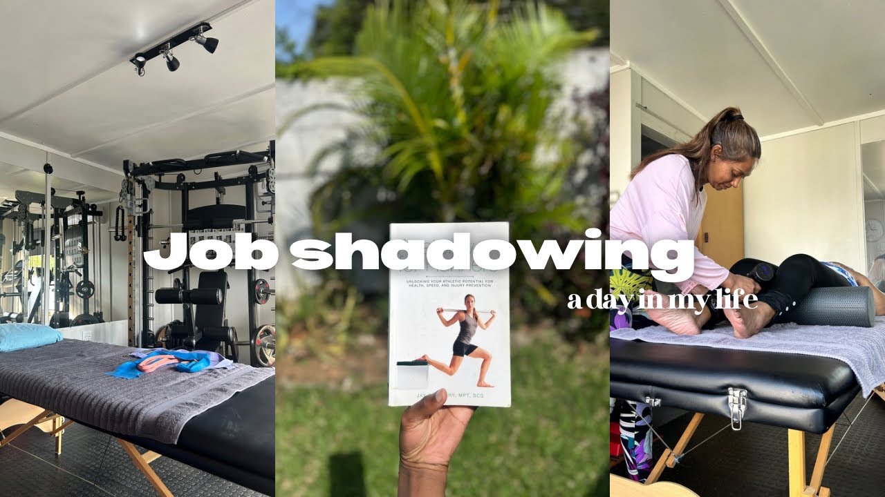 vlog: a day in my life | job shadowing | holidays