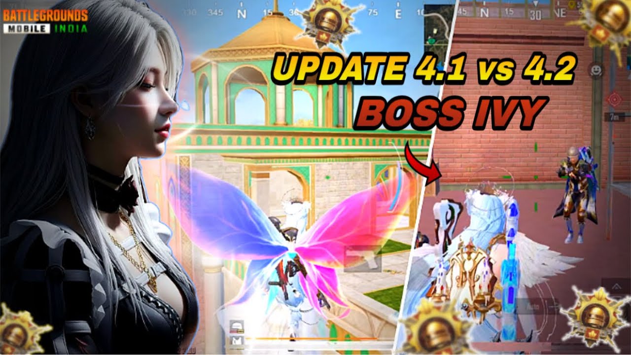 UPDATE 4.1 vs 4.2 😤 | REACTION & 1V4 CLUTCHES 🔥 | BGMI |