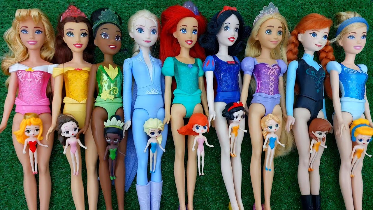 Satisfying with Unboxing & Review Disney Princess Frozen ELSA & Jasmine Toys! ASMR Relaxing