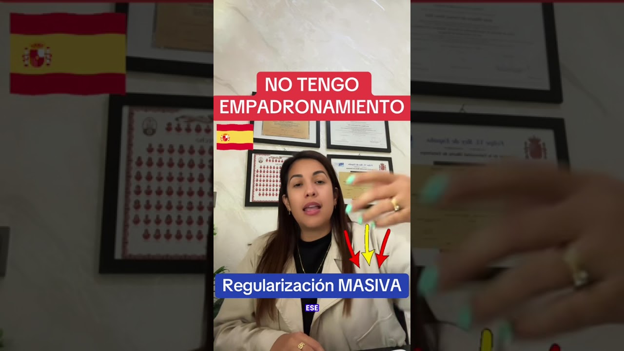 No tengo empadronamiento cómo hago la regularización masiva 
