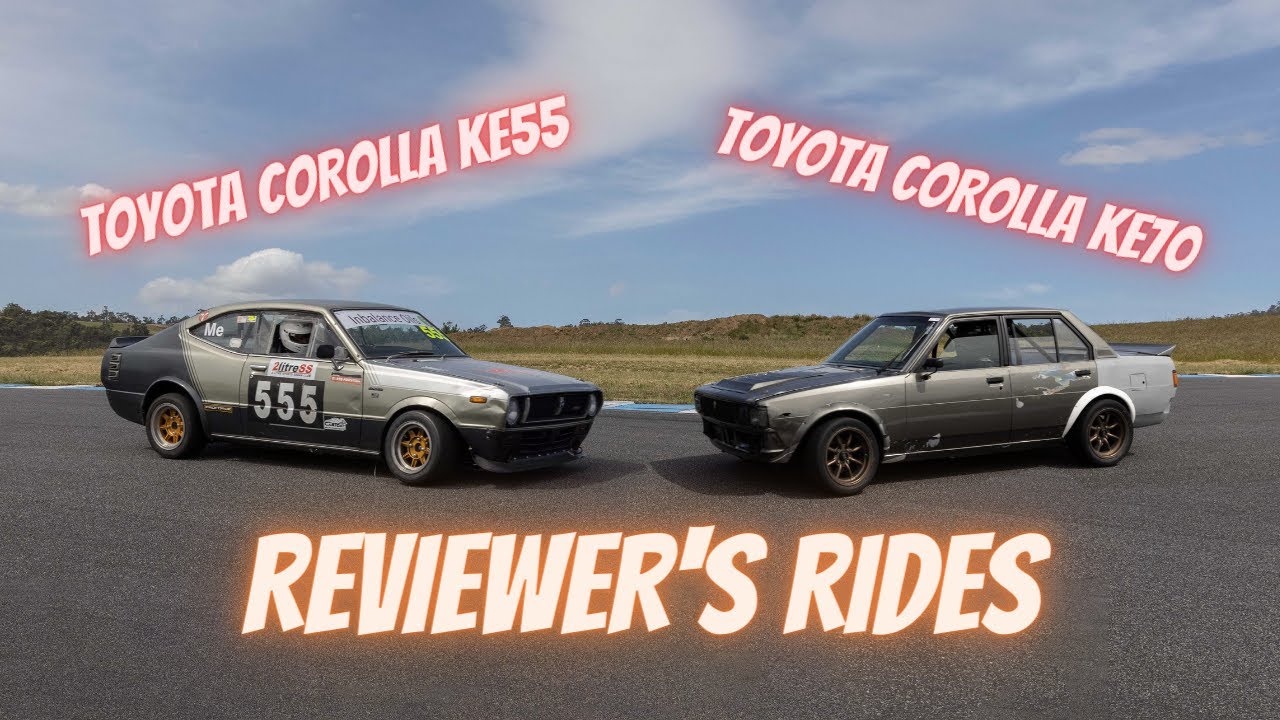 Toyota Corolla KE55 & Toyota Corolla KE70 - Reviewer's Rides