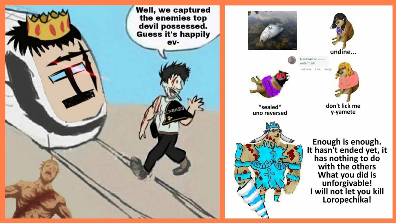 MEMES ONLY TRUE BLACK CLOVER FANS WILL FIND FUNNY...#12