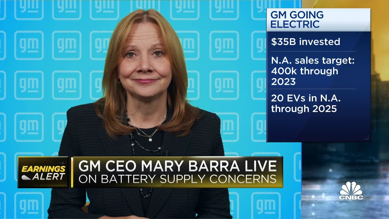 Генеральный директор GM Мэри Барра: мы видим высокий спрос на наши электромобили