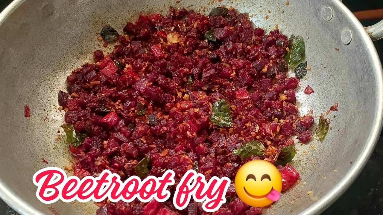 Healthy beetroot fry with special masala powder ✨️| must try recipe |@cookinminute 