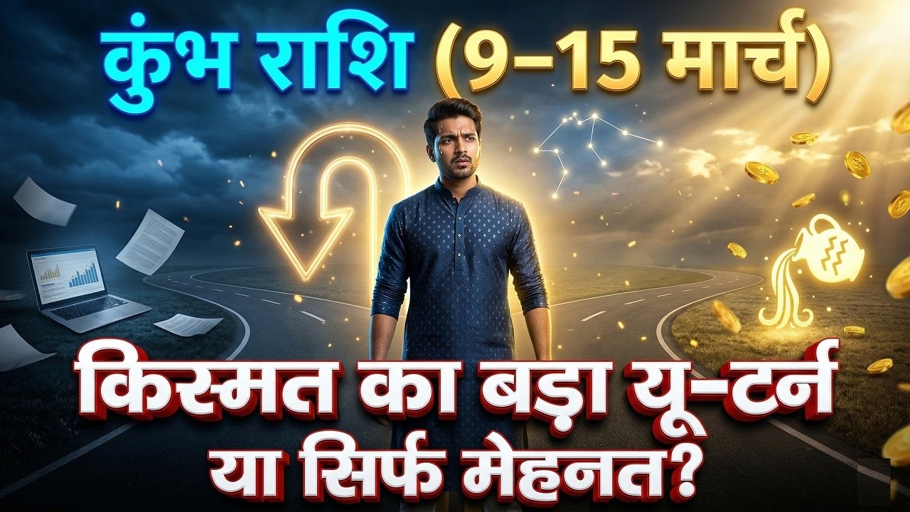 Kumbh Rashi: कुंभ राशि: 9-15 मार्च—किस्मत का बड़ा यू-टर्न या सिर्फ मेहनत?