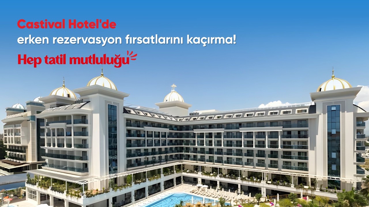 Castival Hotel’de yaz planı hazır mı? ☀️🌴