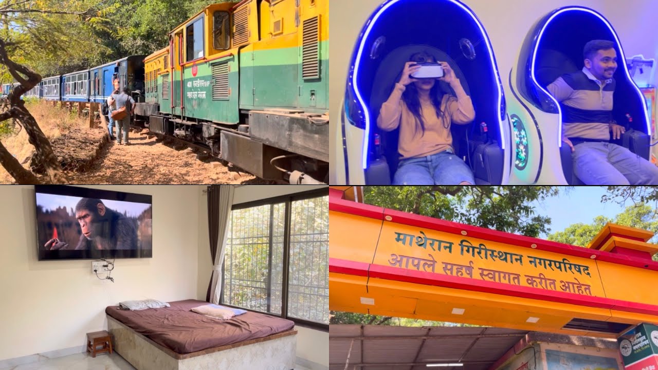 Matheran trip ♥️🥳🫰// aatya cha  new home 🏡😱🙈// ￼aamhi gelo chalt 😭😳😣part 1  😍matheran #youtube