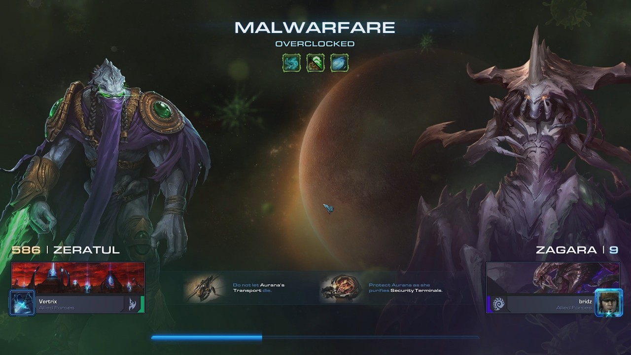 Starcraft 2: Mutation 512 - Overclocked - Zeratul, Zagara