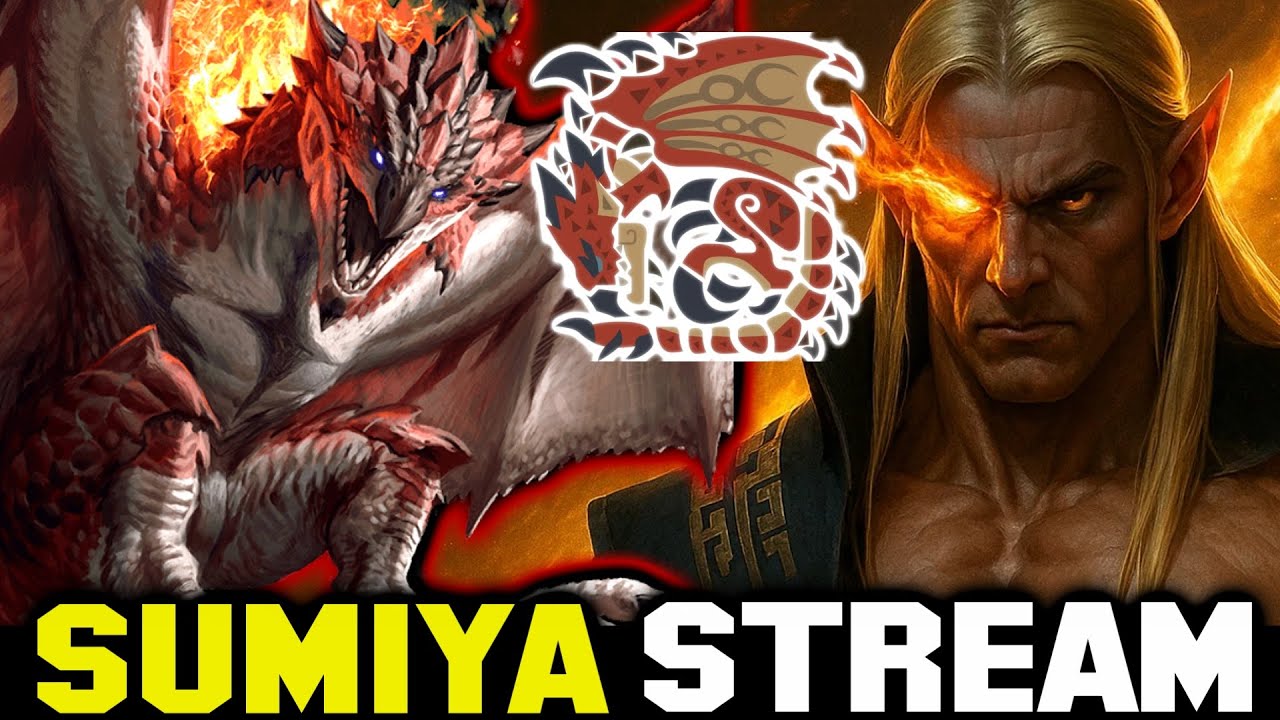 Sumiya Invoker First Game in New Patch Monster Hunter Collaboration