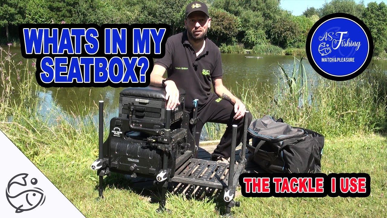 What's In My Seat Box? - The Tackle I use on the bank | Match Fishing | ASFishingTV