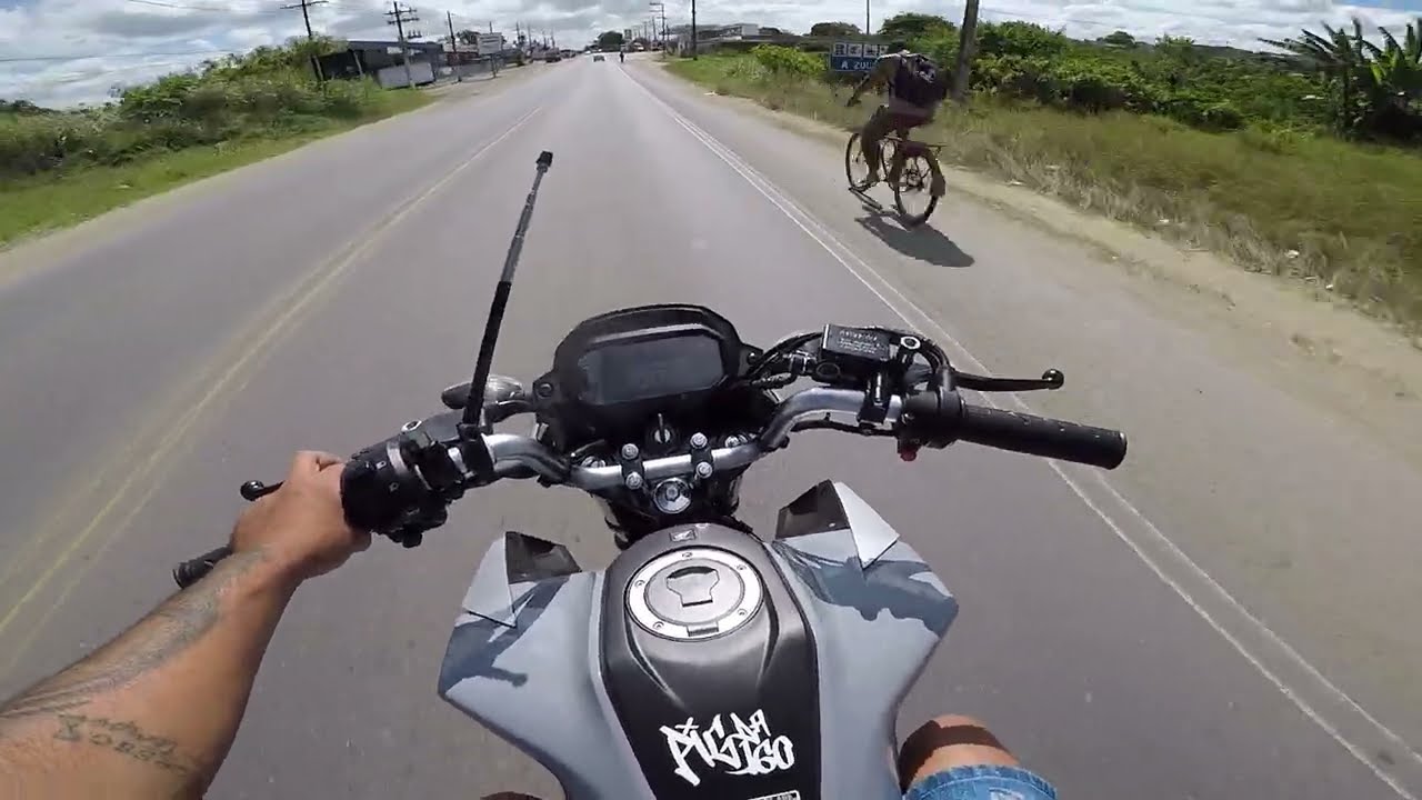 Test nowego Titana 160 na autostradzie &ndash; prędkość maksymalna