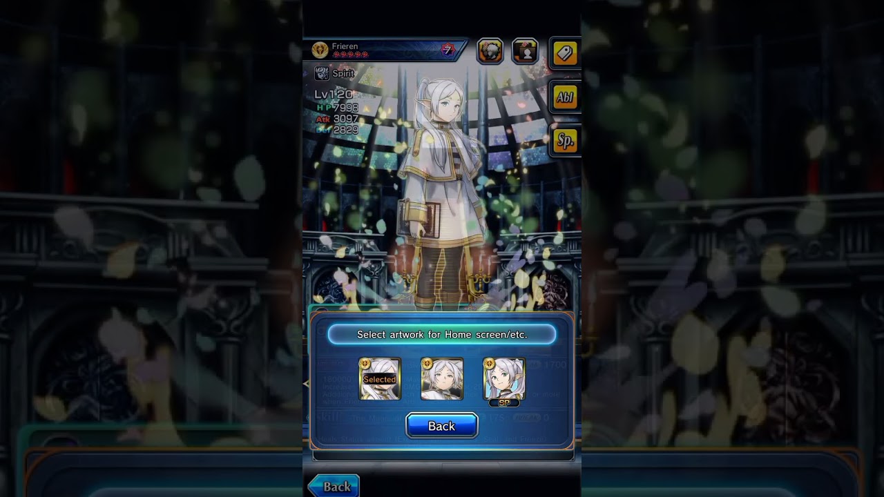 Frieren Showcase #grandsummoners #frieren  #games #gsc #nextninja