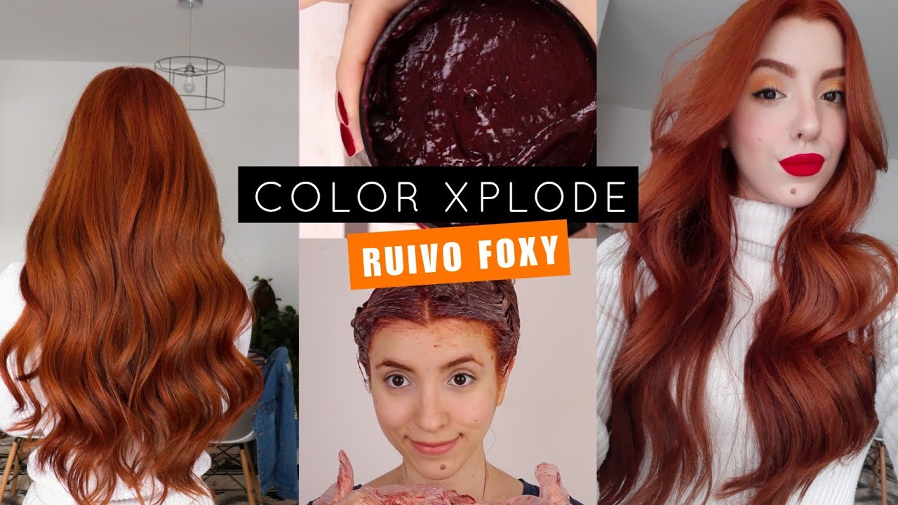 TESTEI TONALIZANTE RUIVO FOXY COLOR XPLODE BEAUTYCOLOR